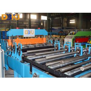 China Roofing Aluminum Long Span Sheet Roll Forming Machine 0.7mm Color Steel Liner wholesale