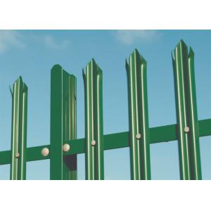 Triple Point Garden Galvanized Palisade Fencing W Pale 65mm