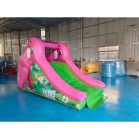 China Elephant Themed 3.5x1.8x2.5m Inflatable Water Slides Digital Printing Water Jump House With Slide on sale