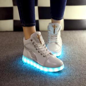 Reliable Supplier fibre cloth shoes led