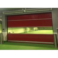 China Durable PVC Industrial High Speed Roll Up Doors Automatic For Clean Workshop on sale