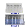 China BMR TOOLS 10pcs rotary burrs set 6mm dia with 3mm shank for wide usage in plastic packing wholesale