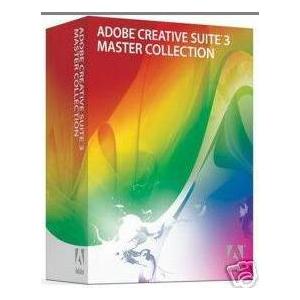 China Adobe Creative suit 3 master collection retail box supplier