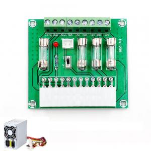 Computer ATX DC Power Supply Distribution Terminal Blocks Breakout Board +3.3V +5V -12V +12V +5V