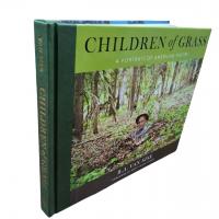 China Children Of Grass | Luxury Art Book Printing With Smyth Sewn Hardcover Binding Glossy Inner Pages Finish on sale