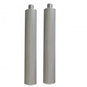 3um Stainless Steel Water Filter , 304L Candle Filter Element
