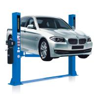 China Gantry Design 4T 2 Post Hydraulic Lift Connect On Bottom Car Lift Low Ceiling on sale