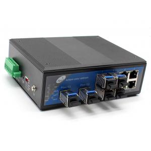 Desktop SFP Fiber Switch 2 Gigabit SFP 4 10/100Mbps Ethernet 4 10/100Mbps SFP