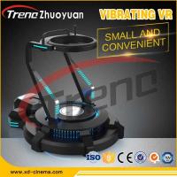 China AC 220V Amusement Park Virtual Reality Video Game Equipment With Vibration Platform on sale