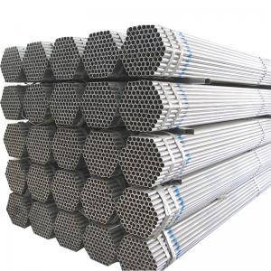 TISCO 8" Pre Galvanized Steel Pipes 270g/M2 Zinc Coated Pipe