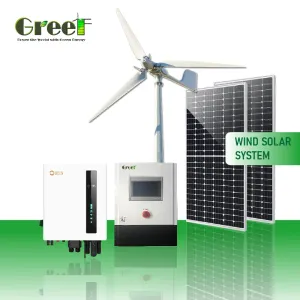 China 5kw 10kw Wind Solar Hybrid System With PV Solar Panel wholesale