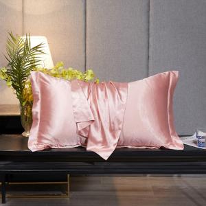 China 4pcs Satin Silk Pillowcase on sale 
