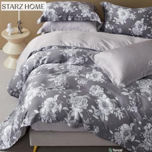 Viscose and Cotton Filling 100% Cotton Bedsheets Set for Luxurious Floral Bed Cover