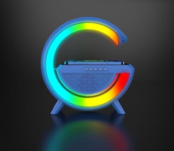 50HZ-20KHZ Frequency Wireless Bluetooth Speaker with 10m Transmission Distance White