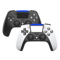 China PS4 PS5 Wireless Bluetooth Controller Shock Joystick Game Pad With Speaker on sale