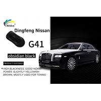 China Dongfeng Nissan G41 Obsidian Black Refinish Car Paint Subltle Metallic Sheen Acrylic on sale