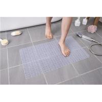 China PVC ISO 9001 Anti Slip Bath Tub Mat Transparent Shower Mat on sale