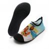 China Anti Skid Mens Beach Water Shoes For Aqua Aerobics Lycra Daddy Girl Pattern wholesale