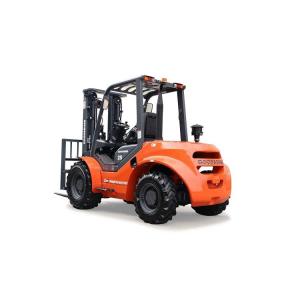 China 2 Ton Rough Terrain Forklift With Pneumatic Tire 3000-6000 LBS Capacity supplier