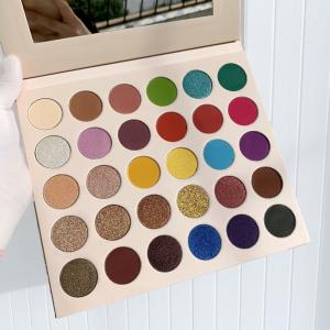 China MSDS COA TDS Colorful Eye Makeup Eyeshadow Palette Set 30 Colors supplier