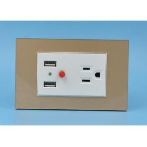 High Standard Single Usb Wall Socket , Usb Charger Plug Socket Outlet Easy Installation