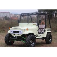 China Fully Automatic Air Cooled Adult Mini Jeep Willys With 250cc / 300CC GY6 Engine on sale