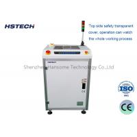 China LED Button Control Flexible Fixed Rail Observation Window PCB Turn Conveyor on sale