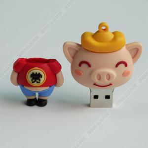 Pen Prive Cartoon Pink Pig Pendrive 4GB 8GB 16GB 32GB 64GB Usb Flash Drive USB 2.0 Flash Memory Stick 128GB Gift