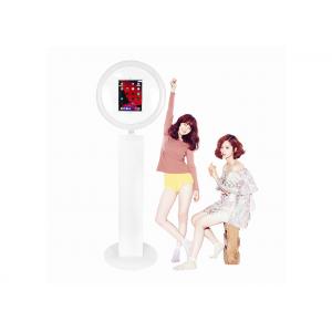 Makeup Vlog Ipad Selfie Photo Booth Ring Light Ipad Selfie Station With Tripod