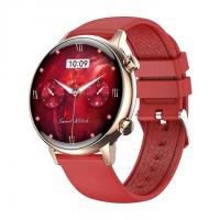 China Luxury Women'S Smart Watch AMOLED Screen BT Calling Intelligent Voice NFC Smart Watch For Ladies Girls on sale