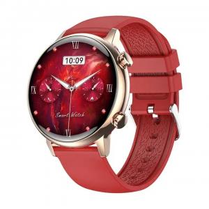 Luxury Women'S Smart Watch AMOLED Screen BT Calling Intelligent Voice NFC Smart Watch For Ladies Girls