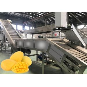 China 10T/H 440V Mango Puree Processing Line Flexible Operation Support supplier