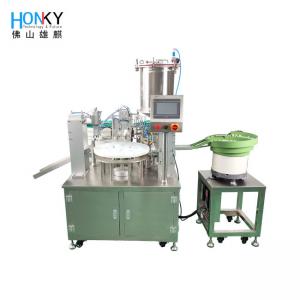 China Massage Cream Tube Automatic Vial Filling Machine With Ceramic Pump supplier