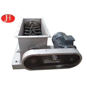 Industrial Food Crusher Machine / Cassava Cutting Machine Compact Structure