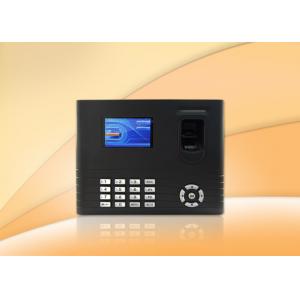 China Security TCP / IP Electronic Fingerprint Time Attendance System biometric  terminal supplier