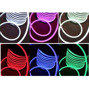 China PVC LED RGB LED Neon Flex Multi Color Changing 110V AC Input Voltage supplier