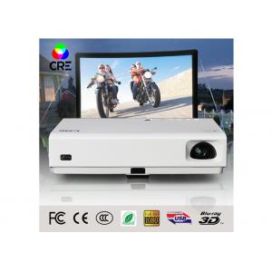 China 3D LED DLP Home Theater Projector , Portable Education Projector 3000 Lumens supplier