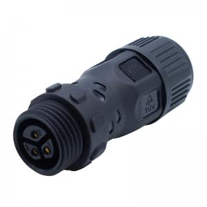 IP67 Nylon M12 Nylon LED Waterproof Cable Connector