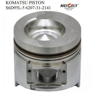 6207-31-2141 Komatsu Diesel Engine Spare Part Piston S6D95L-5