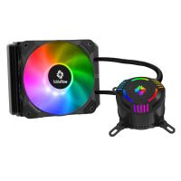 China 120mm RGB CPU Computer Case Coolers Radiator Leakproof High Flow Pump For AMD/Intel CPU on sale