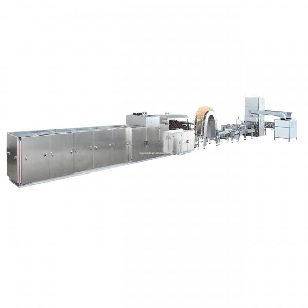High Productivity 71 Mold 36pcs/Min Wafer Biscuit Production Line