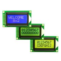 China COB Positive Character Lcd Module Fstn Stn 0802 Character Lcd Display on sale