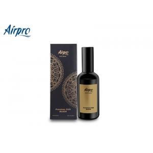 China OUD Series Glass Bottle Pump Spray Black Car Perfume Aipro Brand wholesale
