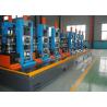 Friction Saw Cutting ERW Pipe Mill / Round Carbon Steel Pipe Making Machine