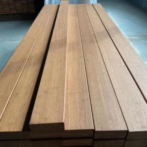 2.2m 2.4m 3.6m Bamboo Wood Decking Vertically Laminated With Moulding 2 Side Grooves