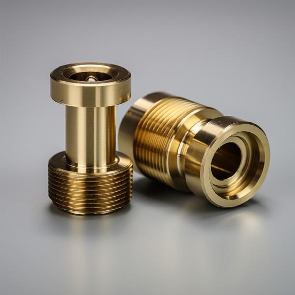 Custom Brass CNC Turned Components CNC Fabrication Machining CNC Machine Service
