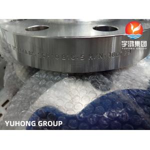 ASTM A182 F347 Austenitic Steel Weld Neck Forged Flange B16.5