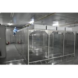Industrial Laboratory Softwall Clean Room , PC Control Class 1000 Cleanroom