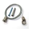 China Adjustable Suspension Cable Kit with Gripper for Lighting Systems wholesale