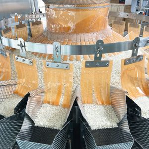 China High Speed Automatic Premade Pouch Packaging Line Grain Cereal Oatmeal Nuts Vertical Filling Packing Machine wholesale